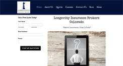 Desktop Screenshot of longevitybrokers.com